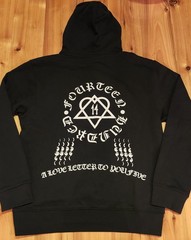Trippie Redd Hoodie Mens-A Love Letter To You 5 Lunar Hooded Sweatshirt-Blk-Med