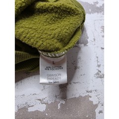 Grayson Threads NASA Sweatshirt Olive Green Purple Graphic Pullover Large