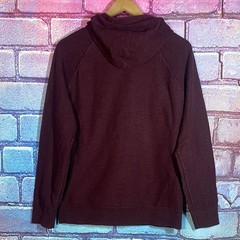 Alesbury Pullover Hoodie Maroon Mens M Kangaroo Pocket