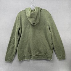 Goodfellow & Co Mens Olive Green Textured Pullover Hoodie Pocket Casual Size M