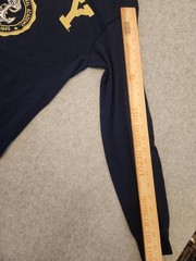 Gildan Vintage Sweatshirt Men’s Small Blue United States US Navy Academy Retro