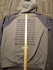Baseballism Hoodie Men’s Medium Gray Blue Baseball Love Of The Game Long Sleeve