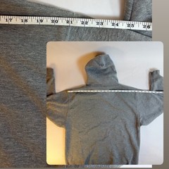 Pro Club Heavyweight Hoodie Mens Medium Heather Gray Pullover Fleece Sweatshirt