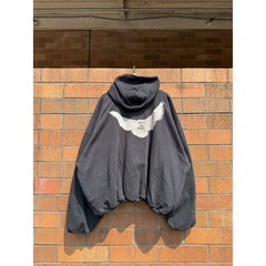 Size L – Yeezy Gap Engineered by Balenciaga Dove Sweatshirt Hoodie Black SAMPLE