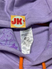 NEW Disney Parks Figment Hoodie Adult Extra Large Purple Epcot Cosplay Pullover