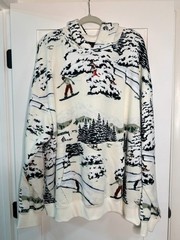 Jordan Flight Fleece Hoodie Men’s 3XL Tall Winter Ski Graphic Oversized NWT
