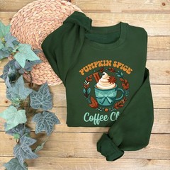 Pumpkin Spice Coffee Club Jumper | Autumn Sweatshirt | Pumpkin Spice Jumper