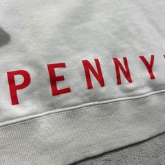IT The Movie Pennywise Hoodie Small White Warner Bros Horror Clown Graphic 90s