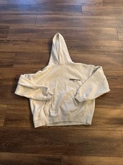 Essentials Men’s Small Light Oatmeal Hoodie