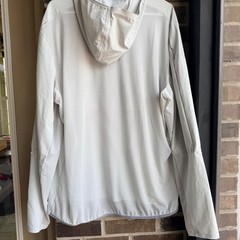 Lululemon Lightweight Breathable Pullover Hoodie Half Zip Mesh Back Men XXL Grey