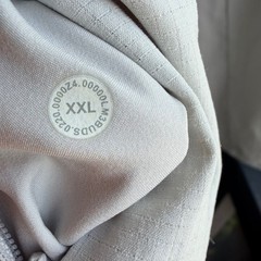 Lululemon Lightweight Breathable Pullover Hoodie Half Zip Mesh Back Men XXL Grey