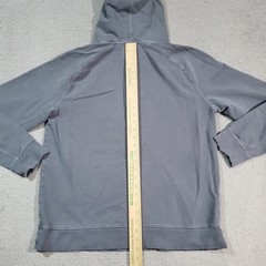 VRST Hoodie Mens Large Gray Logo Pullover Sweatshirt Pocket Heavyweight Casual