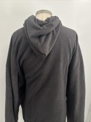 Yeezy Gap Men’s Black Polar Fleece Padded Hoodie Engineered by Balenciaga Dove L