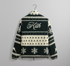 KITH KITHMAS PRINTED SHERPA JACKET SIZE XXL (KHM010731-302) DS REPUTABLE SELLER