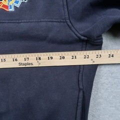 5.11 Tactical Mens Medium Blue Fire EMS 1/4 Zip Job Shirt Pullover Fleece