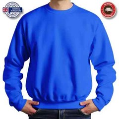 Mens Sweatshirt Heavy Blend 100% Cotton Plain Jumper Casual Very High Quality
