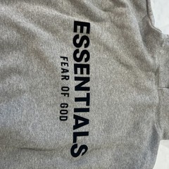 Essentials Fear of God Dark Oatmeal Pullover Hoodie Size S