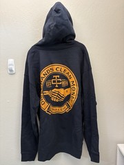 Troll Clothing Haggler Hoodie Dirty Hands Clean Money Mens 2XL *See description