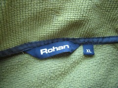 Rohan Microgrid Stowaway Zip Fleece 1/4 Zip Sweatshirt – Green – Size XL Mens