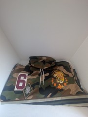 Reason Camo Tiger Graphic Pullover Hoodie Drawstring Pockets 3XL Big & Tall