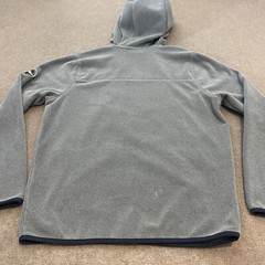 Pendleton Hoodie Mens Small Full Zip Sweatshirt Jacket Gray Southwestern