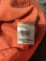 NWT Fear of God Essentials Coral Hoodie Size Large 100% Authentic✅