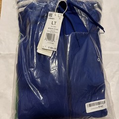 adidas Essentials Fleece 3-Stripes Full-Zip Hoodie Fleece LT Legend Ink NEW