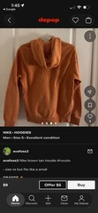 Nike Sportswear Club Fleece Pullover Hoodie Tan