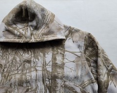 Original Deluxe Men’s Apparel Camouflage Tree Hooded Sweatshirt – Size: Medium