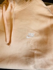 Nike Sportswear Club Fleece Pullover Hoodie Washed Coral BV2654-664 Mens XXL NWT