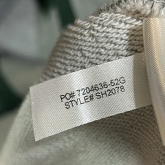 Lacoste Heritage Graphic Print Sweatshirt Crew Neck Green Gray Men’s Size XL / 6