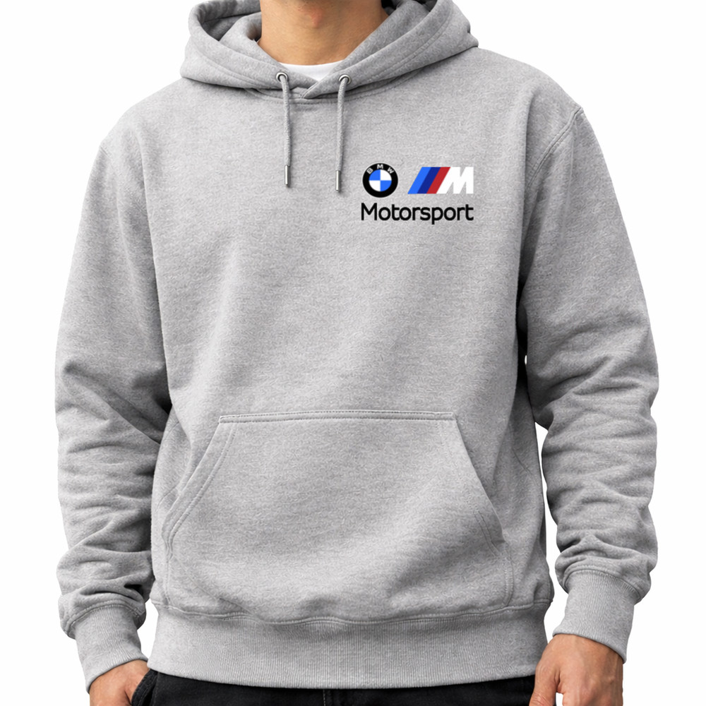 BMW M Motorsport Classic Heavy Blend Pullover Hoodie Sweatshirt