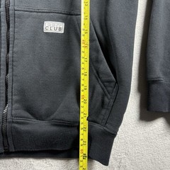 Pro Club Men’s Size S Black Heavy Weight Full Zip Hoodie Jacket Grunge Y2K