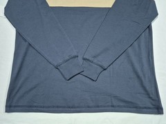 Kenneth Cole New York Long Sleeve Hoodie Shirt – White/Navy/Brown Core Spring