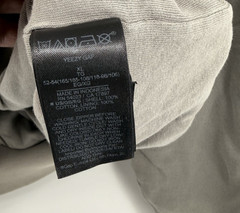 Yeezy x Gap x Balenciaga H14 Double Face Full Zip Hoodie YZY Taupe Beige XL