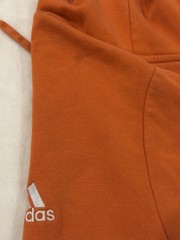 Adidas Hoodie Men’s Size XL Orange Pullover Sweater Front Pocket Drawstring Prep