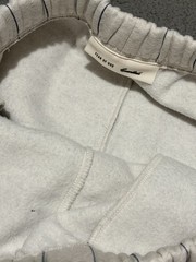 Fear of God Essentials NY Yankees Pinstripe Hoodie & Shorts Set Heather Gray