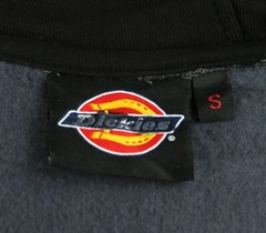 Dickies Men’s Midweight Hoodie Full Zip Two Tone Outerwear Fleece Hooded Jacket