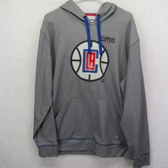 NBA Los Angeles Clippers Hoodie Mens Large Gray VF Imagewear Warm Pullover