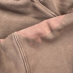 Yeezy x GAP Padded Cotton Brown Hoodie Size XS Pocket Heavyweight