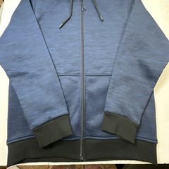 Steve’s Jeans Mens Full Zip Hoodie Sweatshirt Blue Large #0785
