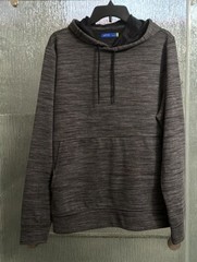 Lightweight Stretch Hoodie Front Pouch 19” P2P 30” Length Men’s Small Orig $50