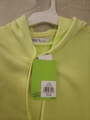 DSG Men’s Medium Short Sleeve Hoodie Fresh Lime