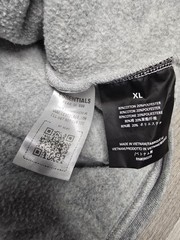 Fear Of God Essentials Classic Hoodie XL Dark Oatmeal Gray Oversized Streetwear