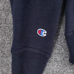 Champion Hoodie Mens S Small Blue Pullover Athleticwear Long Sleeve Cotton Blend