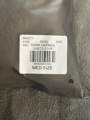 Essentials Fear of God Hoodie Dark Oatmeal Gray Mens M L New with Tags
