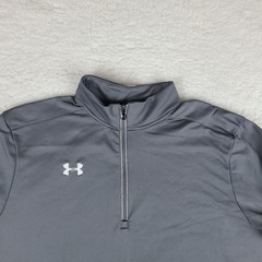 Under Armour Sweater Mens XL Gray Loose All Season Gear Performance Tech Golf