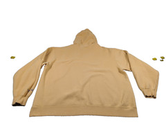 RAGBRAI Hoodie Sweatshirt Mens Large Yellow Annual Cycling Event Vintage 90s