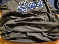 InPlay LUND BOATS Fishing Hoodie Sweatshirt Sz Large Microfiber Fleece Athletic