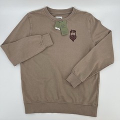 NEW Goodfellow & Co Crewneck Sweatshirt Mens M Medium Casual Cotton Blend Taupe